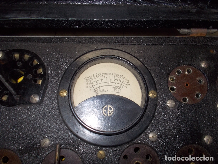 Radios antiguas: comprobador de valvulas maymo - Foto 30
