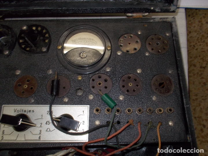 Radios antiguas: comprobador de valvulas maymo - Foto 31