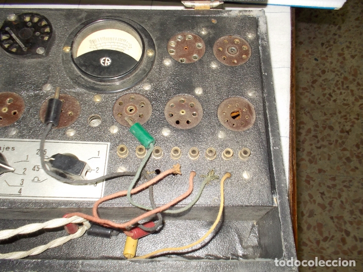 Radios antiguas: comprobador de valvulas maymo - Foto 32