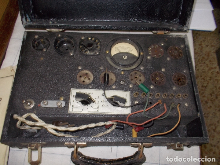 Radios antiguas: comprobador de valvulas maymo - Foto 33