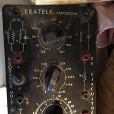 Radios antiguas: ERATELE BARCELONA PROBADOR MÚLTIPLE