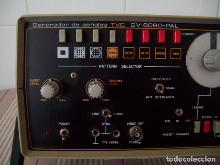Radios antiguas: Generador de señales PROMAX TVC GV-808D-PAL. Mira electrónica. - Foto 9 - 227568901