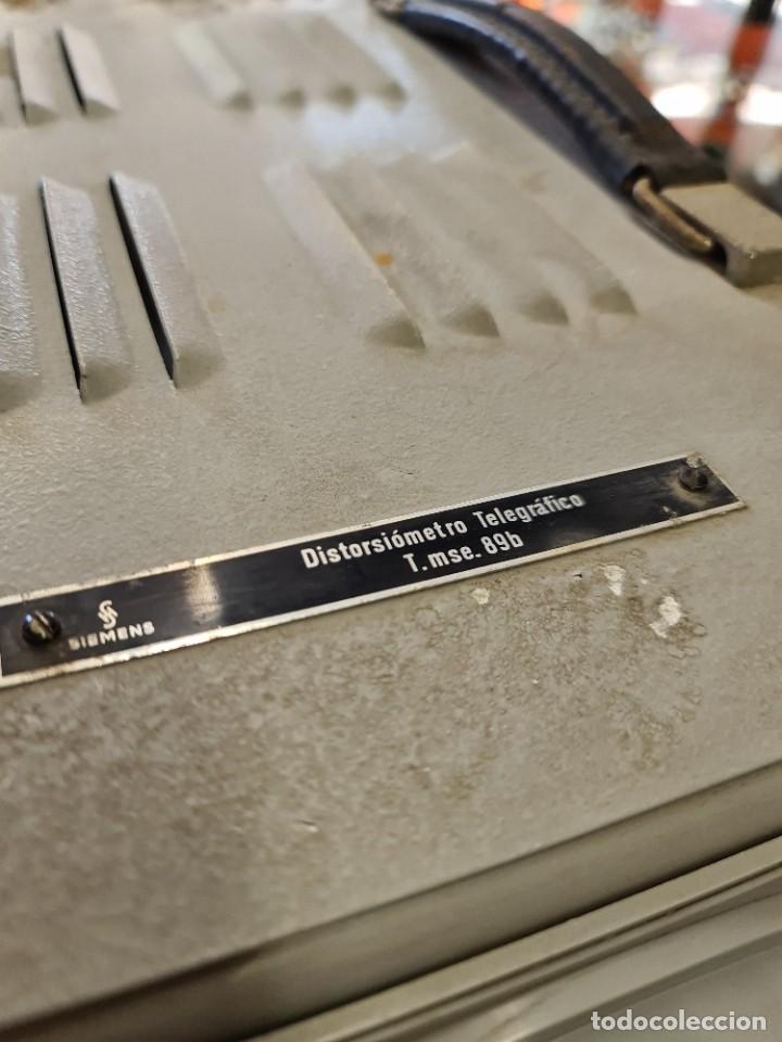 Radios antiguas: Osciloscopio Antiguo Siemens Distorsiometro Telegrafico - Foto 9 - 276804578