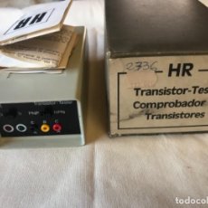 Radios Anciennes: COMPROBADOR DE TRANSISTORES. Lote 278533038