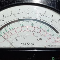 Rádios antigos: MULTIMETRO METRIX MOD. 462B. Lote 345350958