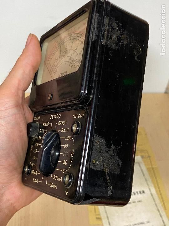 Radios antiguas: multi tester jemco 718 - Foto 4