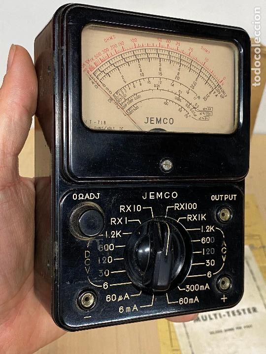 Radios antiguas: multi tester jemco 718 - Foto 5