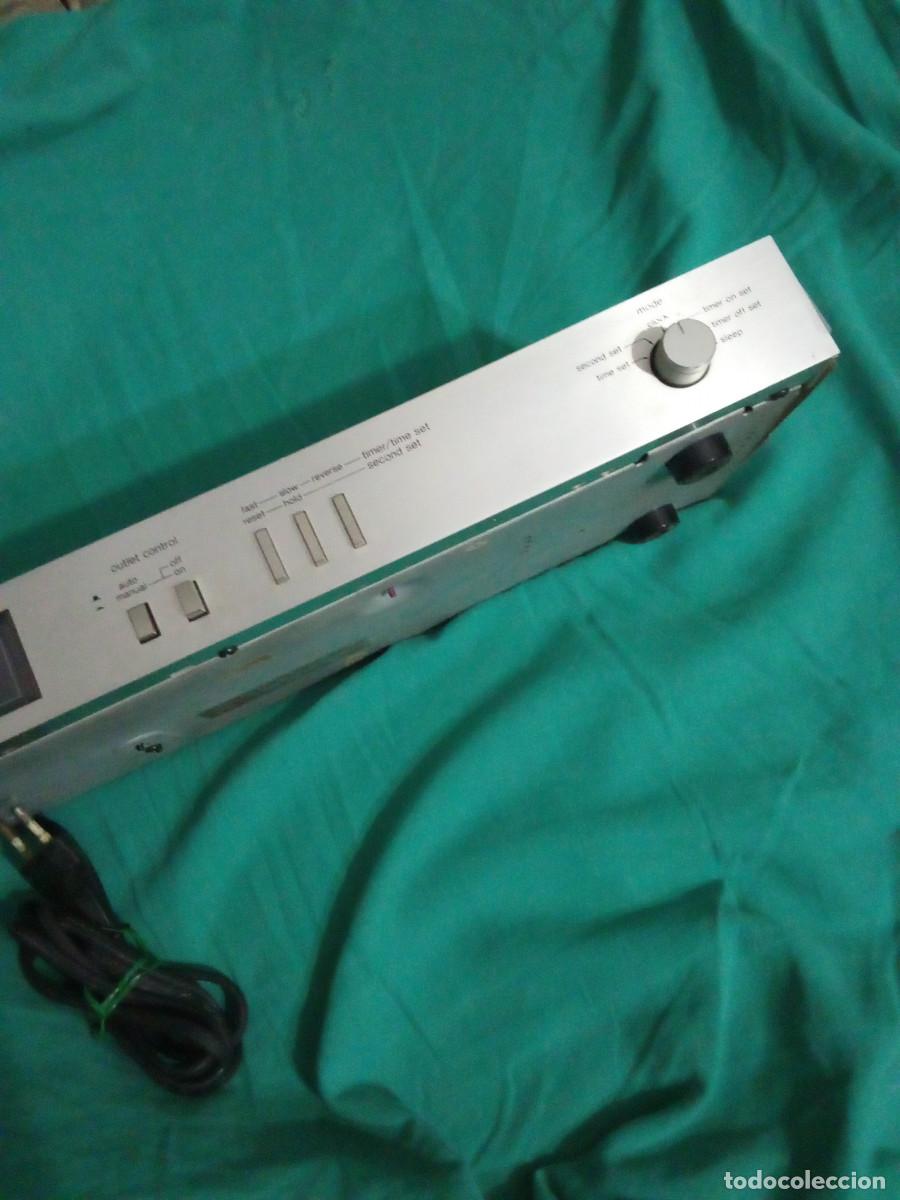 Radios antiguas: TECHINICS AUDIO TIMER MODEL SH 4020 REF. 181 DATO - Foto 2