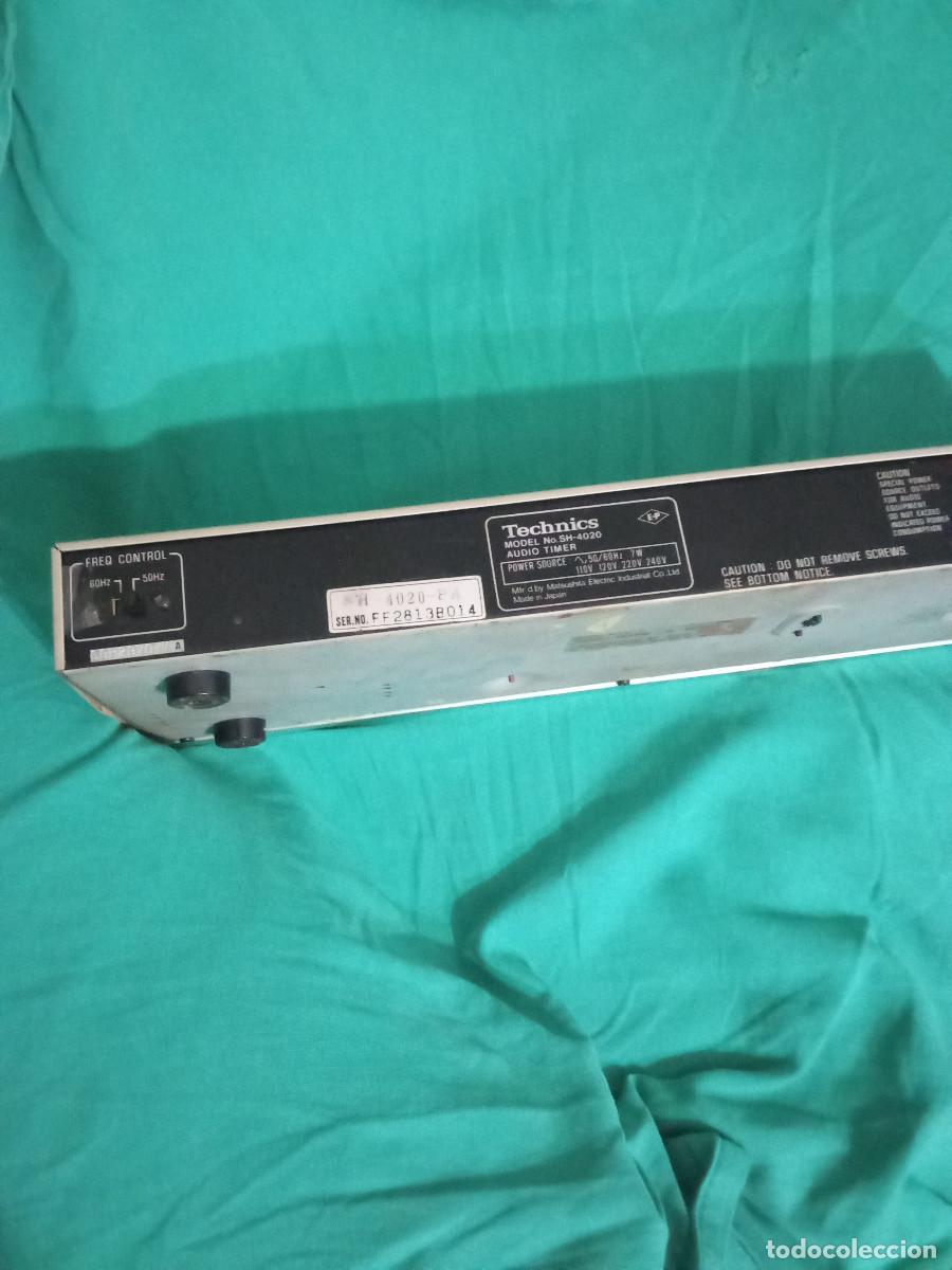 Radios antiguas: TECHINICS AUDIO TIMER MODEL SH 4020 REF. 181 DATO - Foto 3