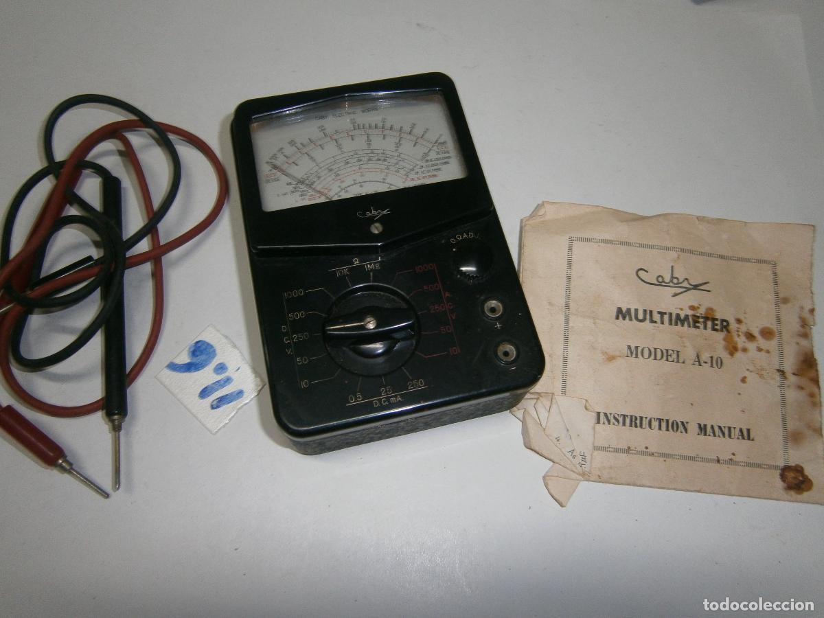 Radios antiguas: ANTIGUO APARATO DE MEDIDA O COMPROBACION - MULTIMETER