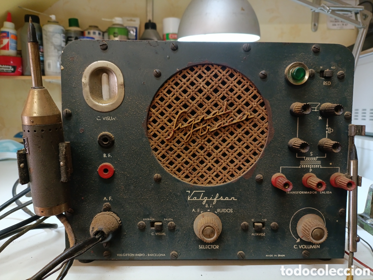 Radios antiguas: Valgifson mod.14 rato de ver