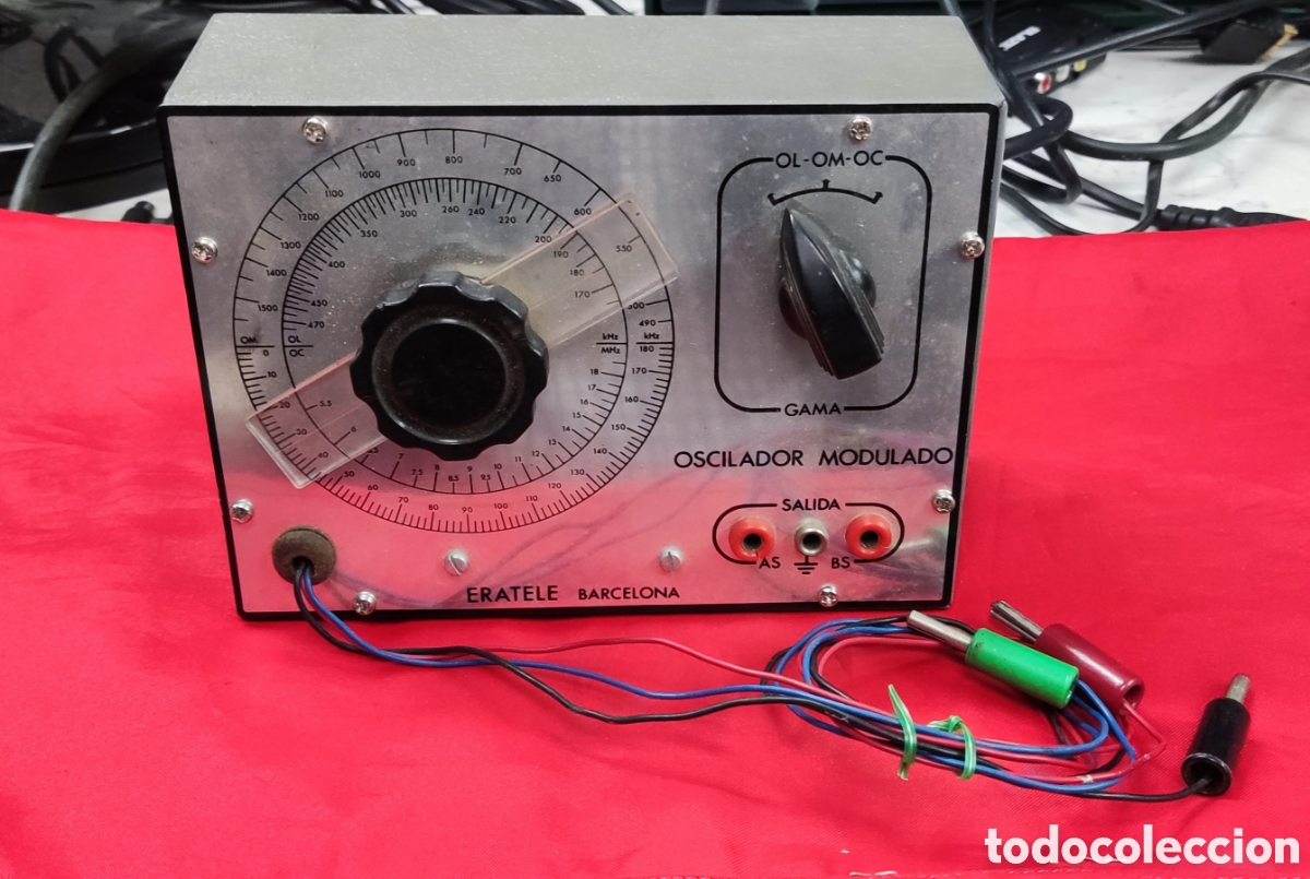 Radio antiche: Oscilador Modulado - Eratele Barcelona