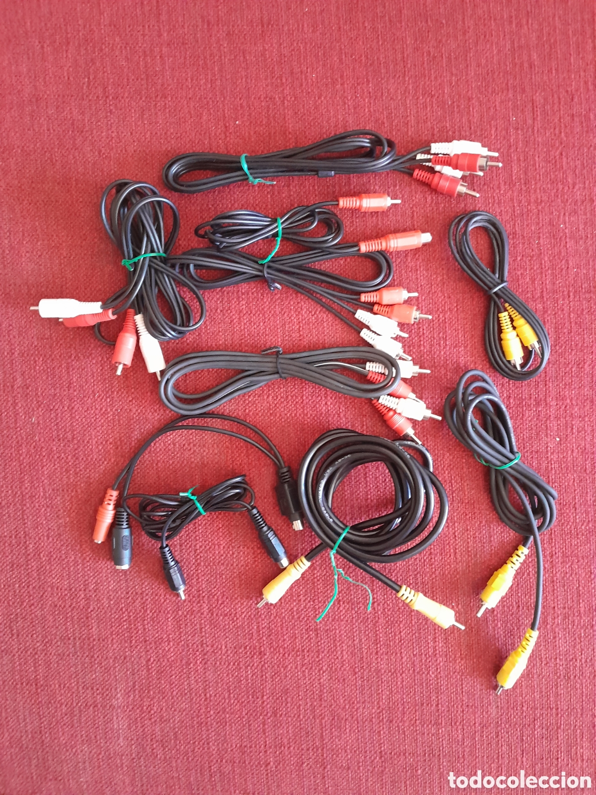 Radios antiguas: Cables de audio/sonido, RCA y m&aacute;s.