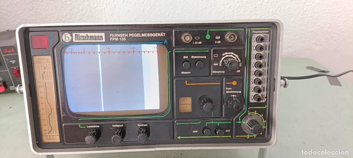 Radios antiguas: MEDIDOR DE CAMPOS HIRSCHMANN FPM-135