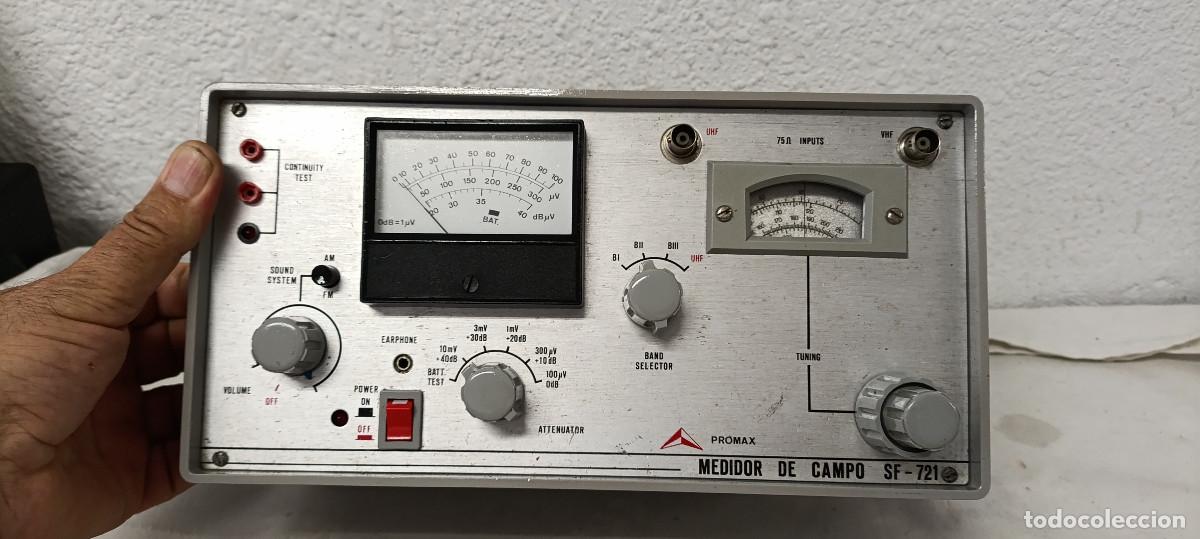 Radios antiguas: MEDIDOR DE CAMPOS PROMAX SP-721