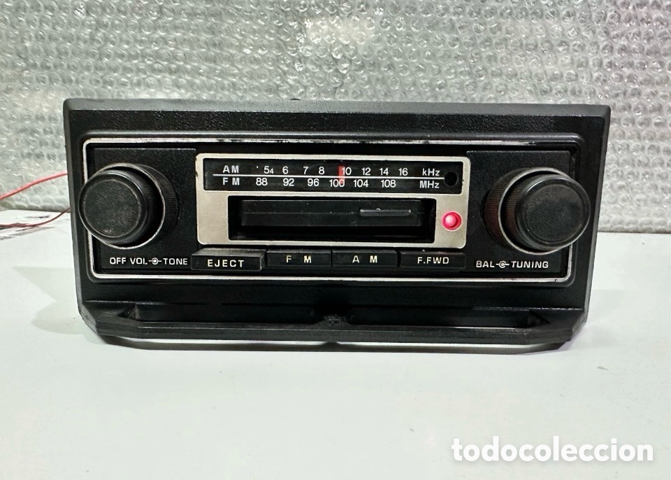 Radios antiguas: SANYO FT4304 Radio Cassette Coche Est&eacute;reo AM/FM Vintage