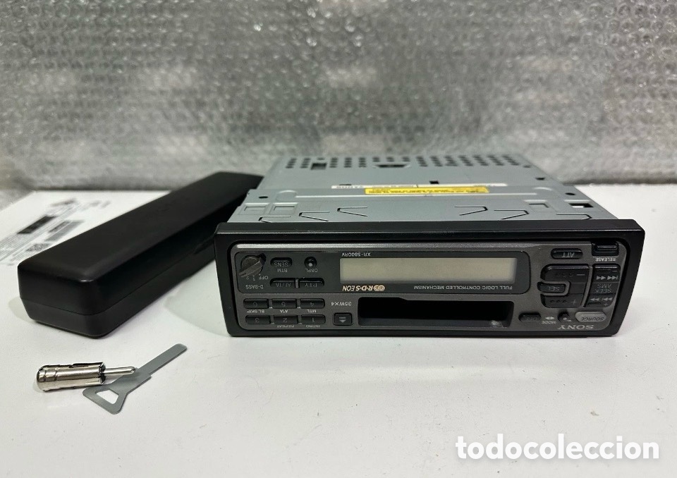 Radios antiguas: Sony XR-5800RV Cassette Coche Est&eacute;reo AM/FM Radio Cassette Cubierta de Cinta