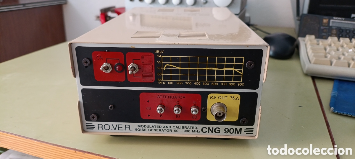 Radios Anciennes: Aparato para reparar televisor antiguo RO.VE.R CNG 90M