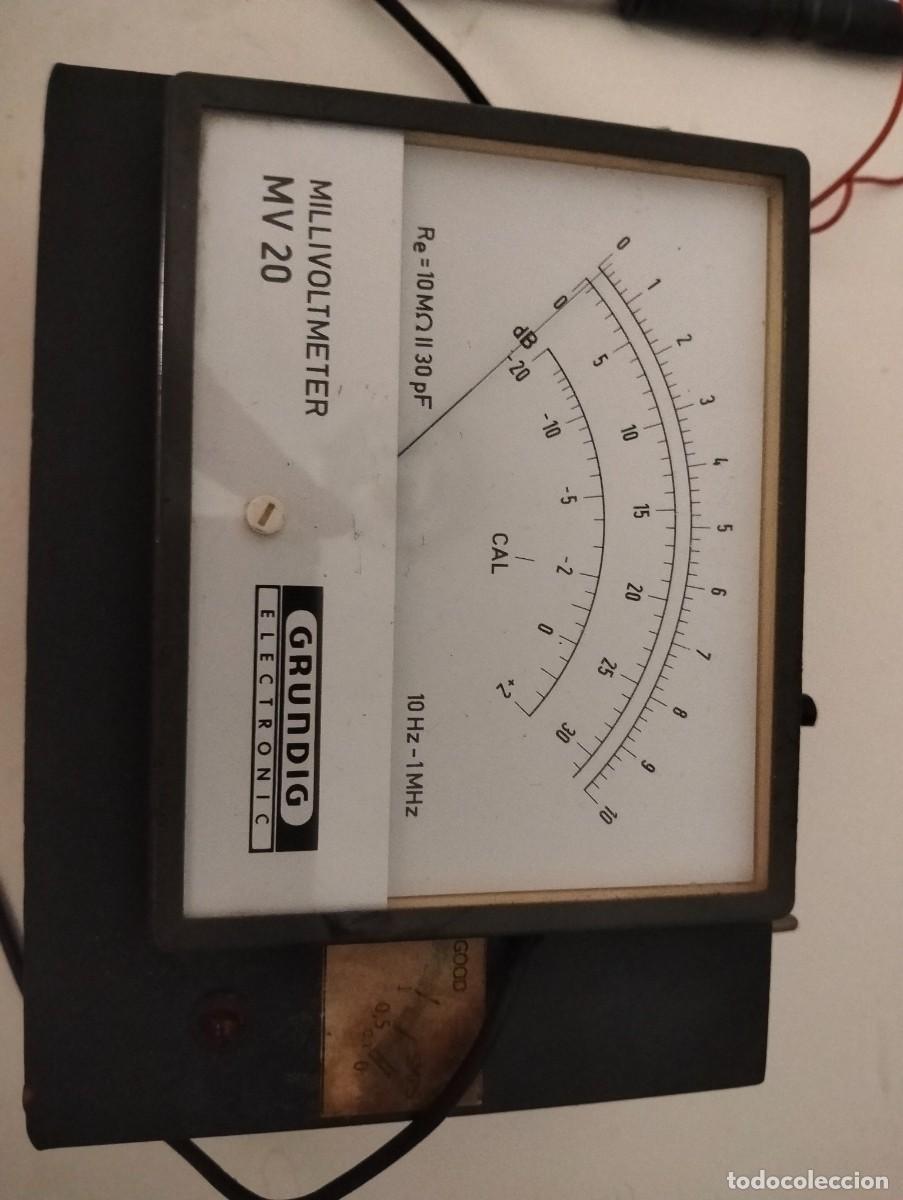 Radios antiguas: Voltiometer Grundig Electronic - Foto 5