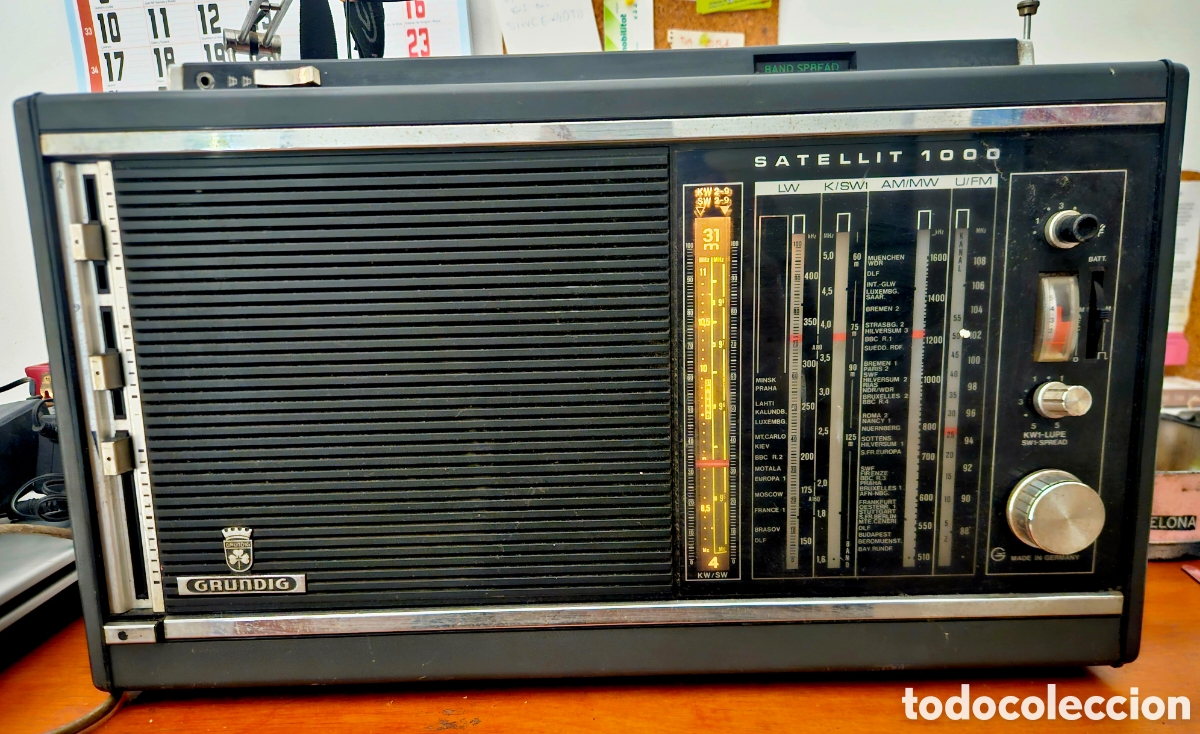 Radios antiguas: Radio Grundig satellit 1000