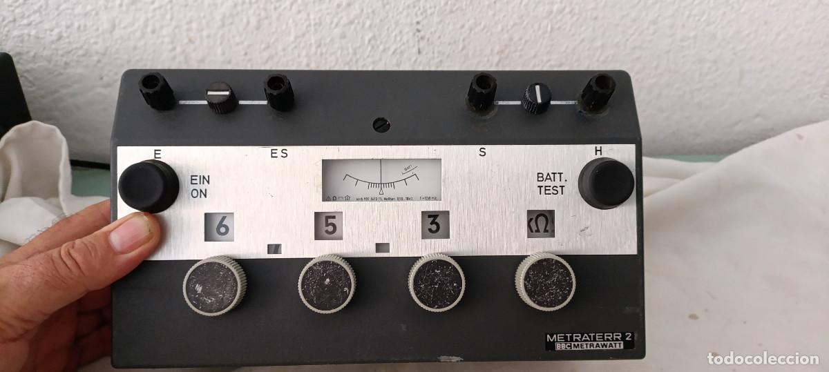 Radio antiche: MEDIDOR DE CORRIENTE DE TIERRA METRATERR2