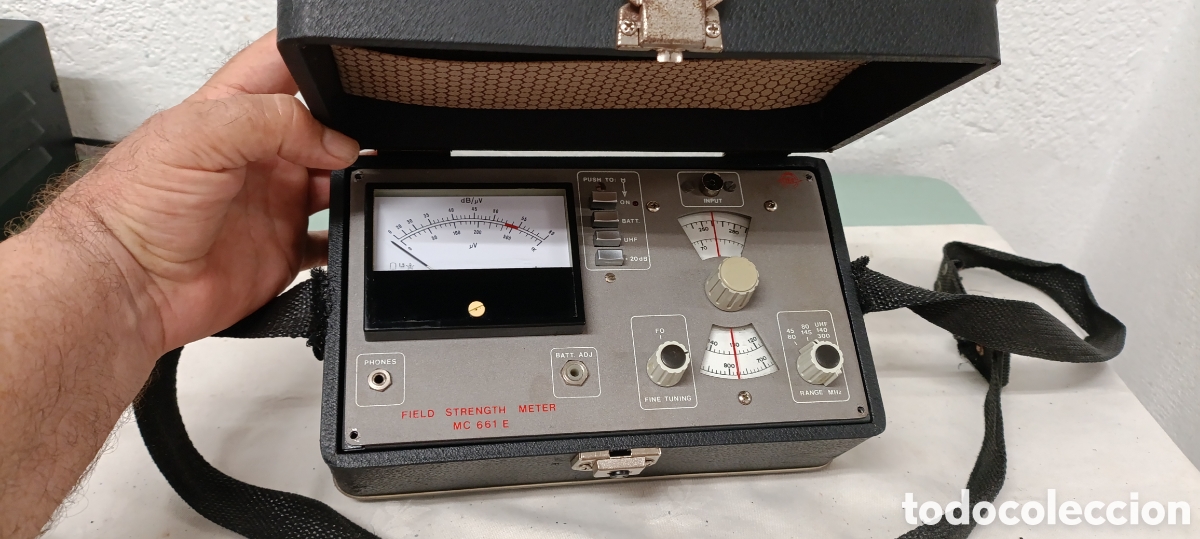 Alte Radios: MEDIDOR DE CAMPOS TES MOD.MC661E