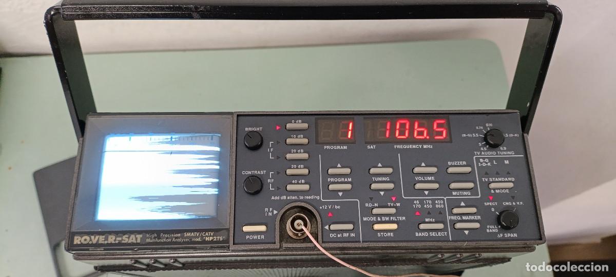 Radios antiguas: MEDIDOR DE CAMPOS RO.VE. R &ndash;SAT MOD. HP2TS