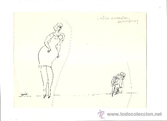 C&oacute;mics: DIBUJO ORIGINAL GOIA - Foto 1