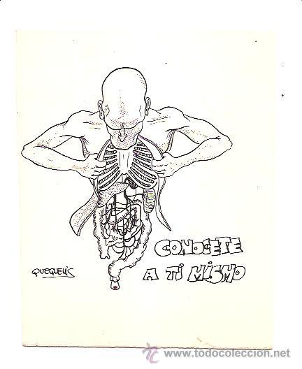 C&oacute;mics: DIBUJO ORIGINAL QUEQUELIS - Foto 1