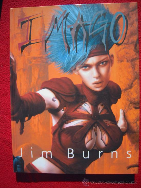 C&oacute;mics: IMAGO-JIM BURNS-TITAN COMICS-LIBRO DE ILUSTRACIONES - Foto 1