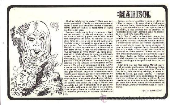 C&oacute;mics: DIBUJO ORIGINAL MARISOL &ndash; GARC&Iacute;A LORENTE - MATA RATOS - Foto 1