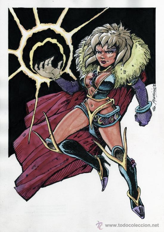 C&oacute;mics: LYDIA - ILUSTRACI&Oacute;N ORIGINAL.FIRMADA. - Foto 1