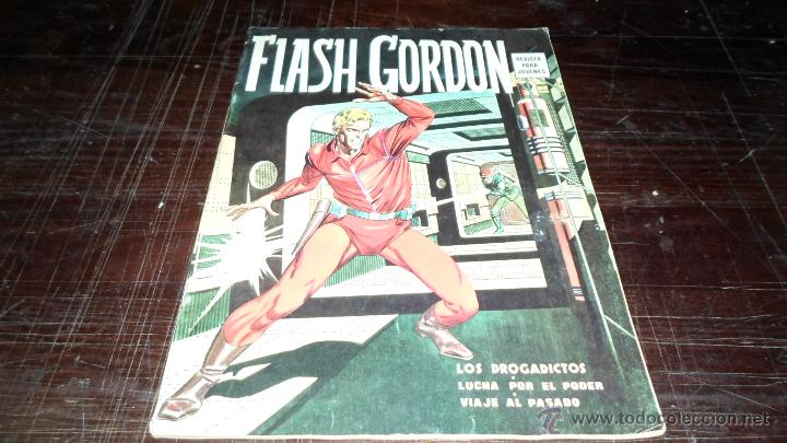 C&oacute;mics: Flash Gordon, Ed. Vertice, 1974, Los drogadictos - Foto 1