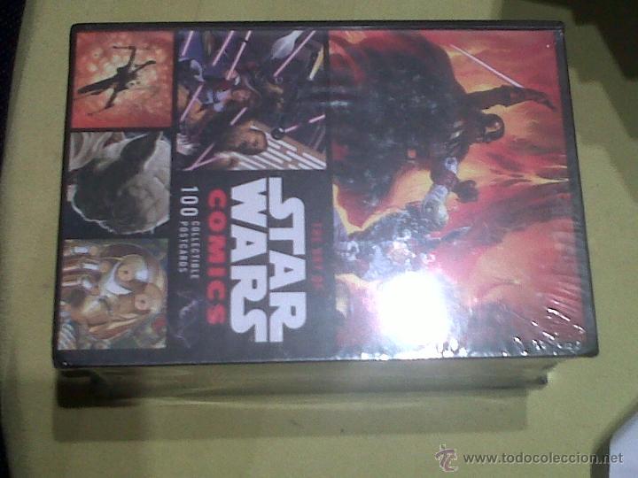 C&oacute;mics: STAR WARS COMICS CAJA 100 POSTALES PRECINTADA SIN ESTRENAR - Foto 1