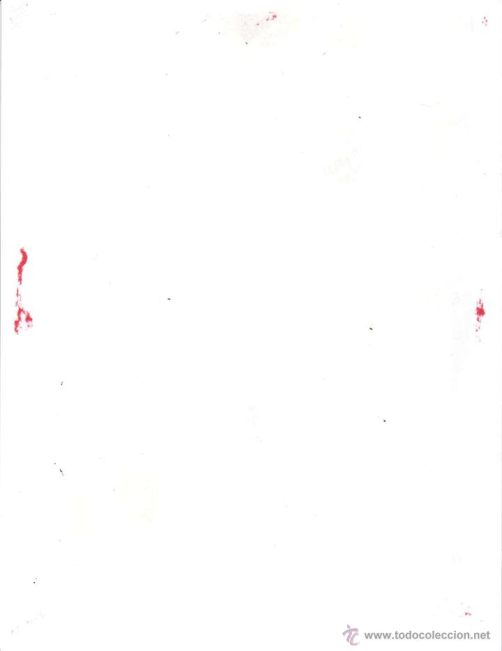 C&oacute;mics: Parte trasera de la l&aacute;mina - Foto 2