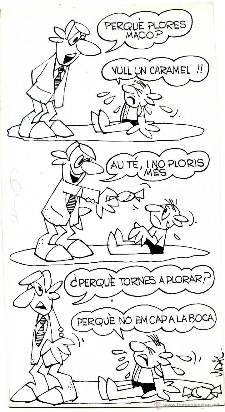 C&oacute;mics: VIDAL. ORIGINAL HISTORIETA PUBLICADA EN PATUFET - Foto 1