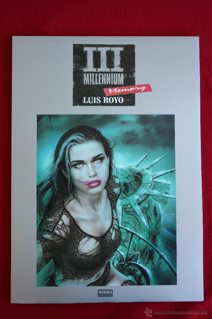 C&oacute;mics: Luis Royo portafolio: III Millennium Memory. Impecable - Foto 1