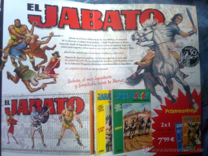 C&oacute;mics: Gran poster en cart&oacute;n del coleccionable El jabato - Foto 1