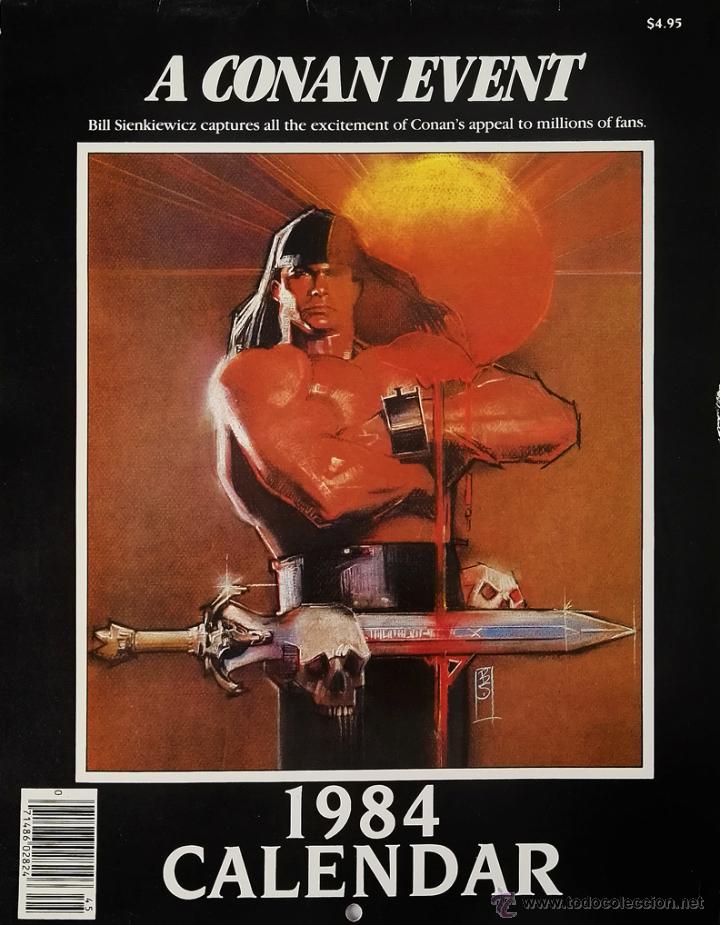 C&oacute;mics: A Conan event. 1984 Calendar - Foto 1