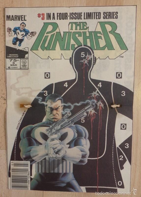 C&oacute;mics: Poster The Punisher , Marvel Comics group, 1985, 235x330mm - Foto 1