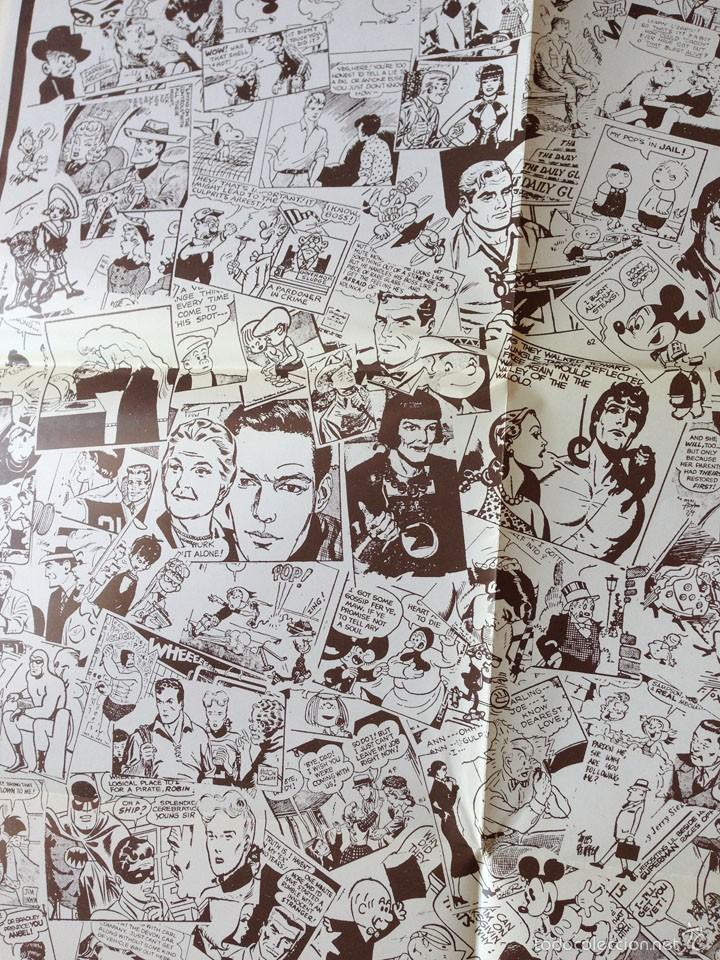 C&oacute;mics: POSTER - HOMENAJE AL C&Oacute;MIC U.S.A. - 1980 - Foto 2