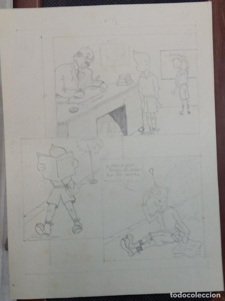 C&oacute;mics: PAGINA DE COMIC ORIGINAL DE FERNANDO FLORES - Foto 1