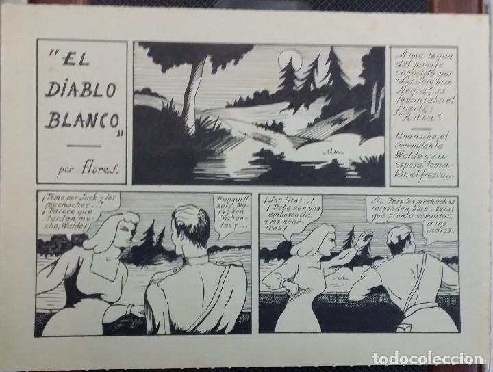 C&oacute;mics: PAGINA DE COMIC ORIGINAL DE FERNANDO FLORES - Foto 1