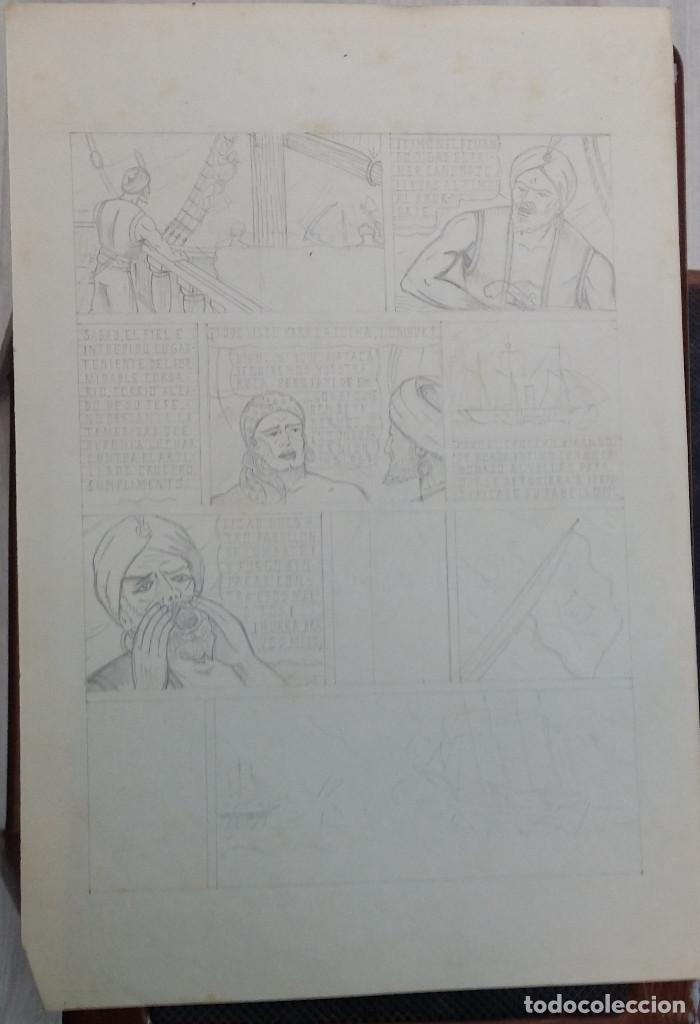 C&oacute;mics: PAGINA DE COMIC ORIGINAL DE FERNANDO FLORES - Foto 1