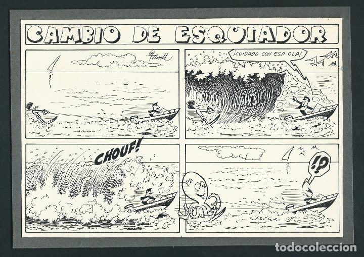 C&oacute;mics: Dibujo Original. Fdo: by Tusell. - Foto 1