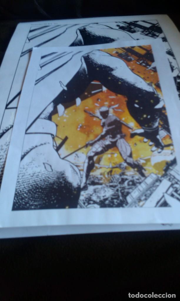 C&oacute;mics: DEATHSTROKE #7 REBIRTH.PORTADA. ACO. ART COMIC ORIGINAL - Foto 8