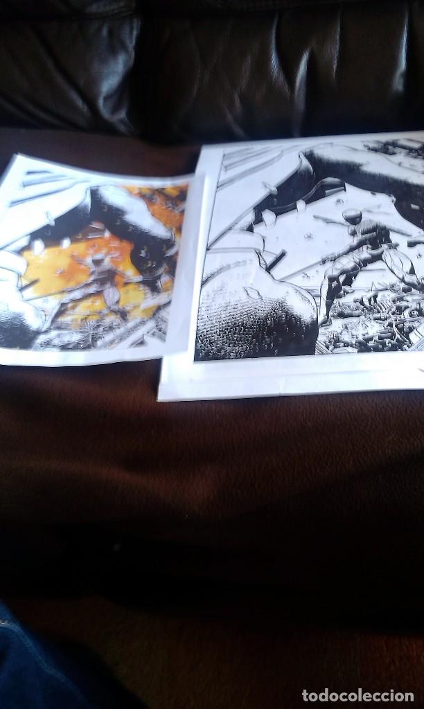 C&oacute;mics: DEATHSTROKE #7 REBIRTH.PORTADA. ACO. ART COMIC ORIGINAL - Foto 9