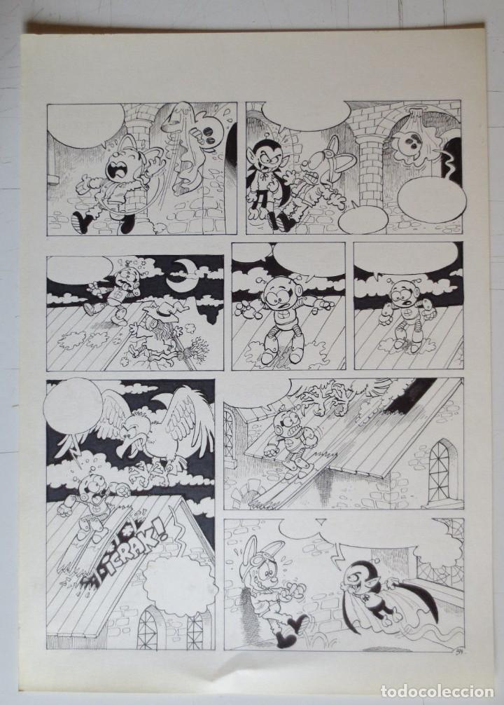 C&oacute;mics: PAGINA ORIGINAL XUNGUIS - FLUNKERNE - CERA - Foto 1