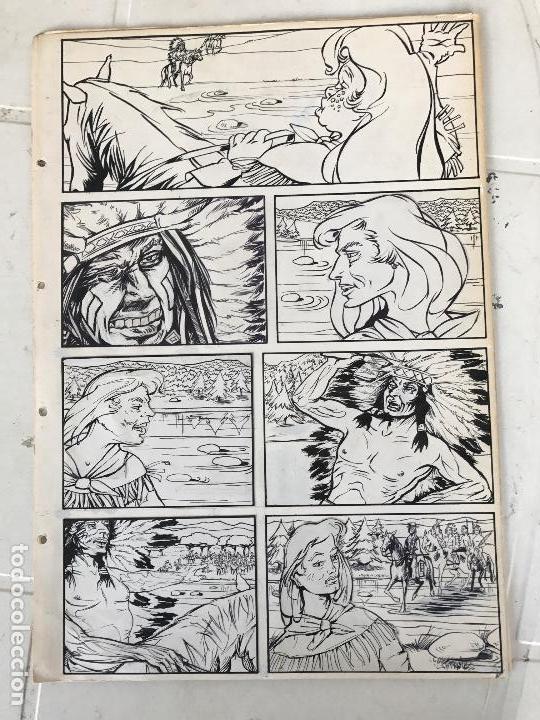 C&oacute;mics: DIBUJO ORIGINAL A TINTA PARA ILUSTRACI&Oacute;N DE C&Oacute;MIC ,  AN&Oacute;NIMO. - Foto 1