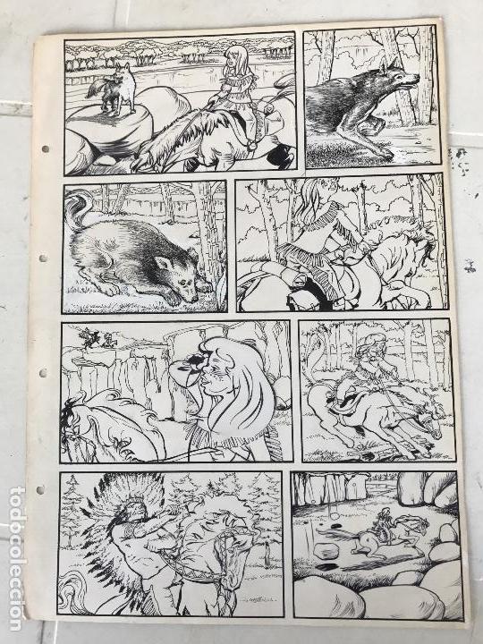 C&oacute;mics: DIBUJO ORIGINAL A TINTA PARA ILUSTRACI&Oacute;N DE C&Oacute;MIC , AN&Oacute;NIMO. - Foto 1